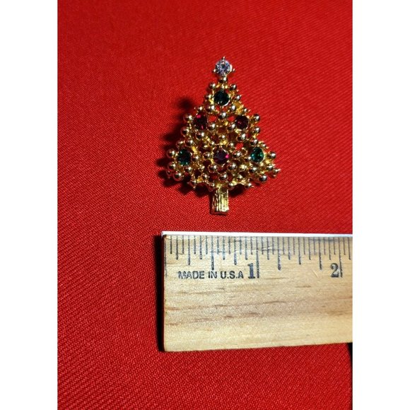 Christmas Tree Pin/ Brooch - Picture 5 of 5